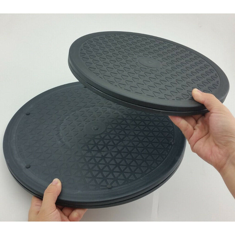 2 Pcs High Performance Turntables Exhibition Stand 360 Degrees 10 ''