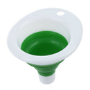 Mini Portable Collapsible Gel Retractable Funnel Hopper for Kitchen Home Ga R5O8