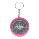 Outdoor compass keychain outdoor camping plastic compass hiking hiker`3C