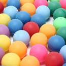 100Pcs/Pack Ping Pong Balls Entertainment Table Tennis Balls Mixed Colors JR
