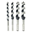 1X(4Pcs/Set Wood Bits Quality Carbon Steel Sharp Twist Drill Bit For Electr
