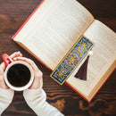 DIY Special Shaped Diamond Painting Creative Leather Bookmarks with Tassel