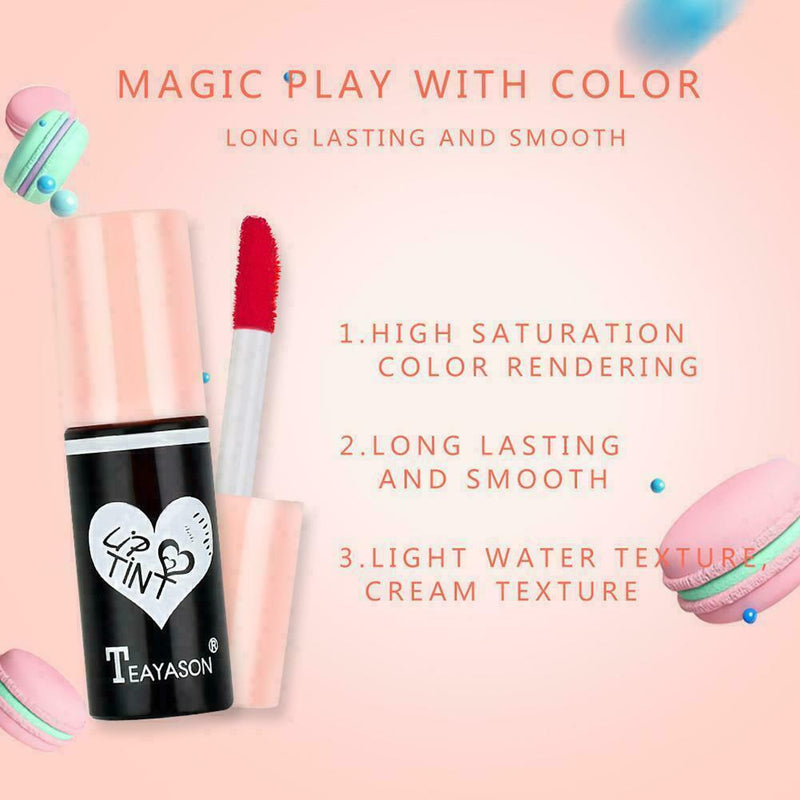 6 Color Matte Lipstick Liquid Long-Lasting Matte Lip Glaze Shimmer Lip Glos N7I6