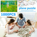1000pcs Mini Field Woman Paper Puzzle Stress-Relief Toys Handmade Gifts