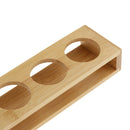 Bamboo 6 Holes Straight Home Cup Storage Holder Stand f/KTV Karaoke Supplies