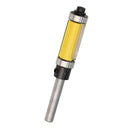 Yellow 1/4" Top & Bottom Bearing Wood Edge Flush Trim Straight Router Bit