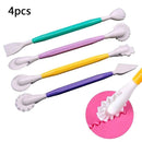 4PCS Fondant Cake Decorating Modelling Tools Cutter Baking Craft Cake Mold 3C