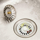 Sink Strainer Filter Stainless Steel Kitchen Waste Drain Stopper Basket Holder