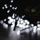 22m 200LED Solar Ground String Light  8-in-1 Waterproof White Lawn Porch Lamp AU