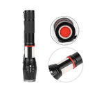 Zoom T6+COB LED Flashlight Magnetic 5 Modes IP44 Waterproof Outdoor Torch