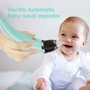 Baby Nasal Aspirator Electric Safe Nose Cleaner Oral Snot Sucker (Green)