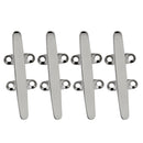 4pcs Marine Grade 316 Stainl Steel Heavy Duty Hollow Base Boat Cleat 100mm