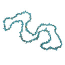 Blue Turquoise Chips Beads Loose Natural Gemstones for Jewelry Making Findings,