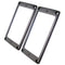 2 Pcs Guitar  Neck Pickup Mounting Ring Set For  Pickups - Black