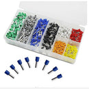 800 PCS Ferrules kit, Wire Ferrules Crimp Connector, Insulated Cord Pin End