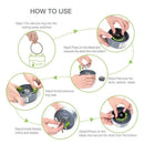 Replacement Cups with Flip Top to-Go Lid for NutriBullet 6-Piece High-Speed