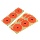 120pcs Florescent Orange Paper Target Stickers for Shooting Hunting Practice
