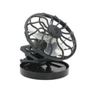 Clip On Cap Solar Fan For Outdoor Sports Sun Energy Power Cooling Fans