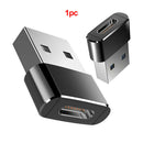 External To Type C Female OTG Connector Adapter USB 2.0 Male USB C Cable Mini
