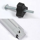 8Mm Metal Quick Acting Hold Down Clamp Set For T-Slot T-Track Diy Woodworki Y6Q1