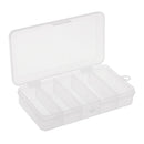 Small Size Double Side 5 Compartments Fishing Tackle Box Lure Bait Hooks Storage