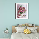5D DIY Full Round Drill Diamond Painting Flowers Art Embroidery Kits (B906)
