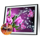 Butterfly Flower 5D Full Drill Diamond Painting Embroidery DIY Cross Stitch