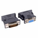 DMS-59pin Male To 15Pin Extension Adapter For PC VGA RGB Female Card X1T8