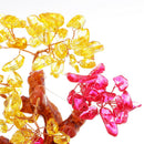Feng Shui Crystal Yuan Bao Money Tree for Wealth Luck Office/Home Decor