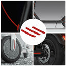 3pcs Electric Scooter Night Safety Strip Reflectors for Ninebot Es2 Es3 Es4