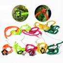 1Pc Adjustable Washable Nylon Pet Bird Parrot Harness Leash Outdoor Walking Rope