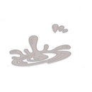 Water droplet Metal CuttingDies Stencil Scrapbooking PaperCard Embossing CraftBX