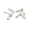 4x 90 Degree Right Angle 6.35mm 1/4"" Male Mono Phone Welded Jack PlugTe