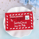 Red Santa Claus Christmas Envelope Pendant Tree Christmas Gift Party Decor JBTE