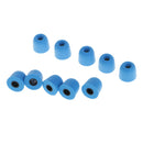 Earbud Memory Foam Eartips Earplug Tips For InEar Headphone 4.5 mm blue