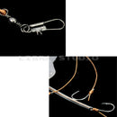 2x Red String 6 In 1 Lantern Bait Cage Barbed Explosion Fishing Hook Lure  HPV