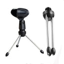 Adjustable Mini Tripod Desktop Table Microphone Stand Holder & Mic Clip Durable