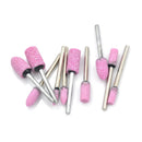 10X Pink Abrasive Mounted Stone Rotary Tool Grinding Wheel FE JR