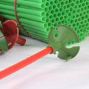 100X Plastic Balloon Multicolor Holder Sticks Cup Wedding Party Decoration LJ