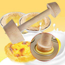 Egg Tart Tamper Double Side Wooden Pastry Pusher Baking Shaping Kitchen DIY Tool