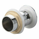 8cm Bung Sink Washbasin Brass Cap with Small Overflow Pop-up