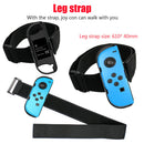 Leg Fixing Strap Sport Band+Non-Slip Ring-Con Grips Fit for Nintend Switch A