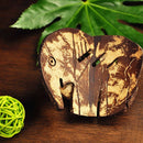 1Pcs Creative Handmade Natural Coconut Shell Bathroom Soap Dish Box Contain F9E7