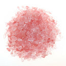 100g Red Watermelon Crystal Smelt Stone Rock Chips Specimen Healing A