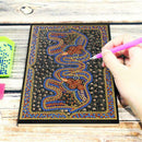 DIY Elephant Special Shaped Diamond Painting 50 Page A5 Notebook Sketchbook