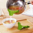 1Pc New Silicone Soup Funnel Kitchen Gadget Tools Water Deflector ToJBTEUS