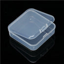 1x Small Plastic Clear Transparent Container Case Storage Box Organizer Tool