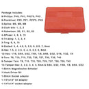 100pcs Security Bit Screwdriver Bit Set Torx Star Pozi Proof Tamper Bolts H B9E2