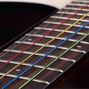 2 Set of 12pcs Replacement Steel Rainbow Colour Folk Acoustic Guitar Strin BLI