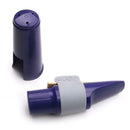Alto Sax Saxophone Mouthpiece Plastic with Cap Reed Silicone Buckle Mouthpiece